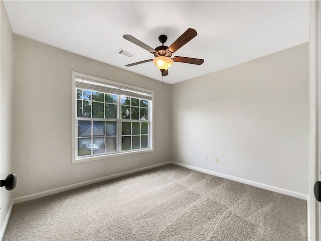 617 Kyles Cir, Hiram, GA 30141 - carpeted empty room with a ceiling fan and baseboards