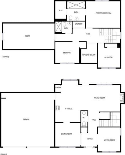 617 Kyles Cir, Hiram, GA 30141 - floor plan / room layout