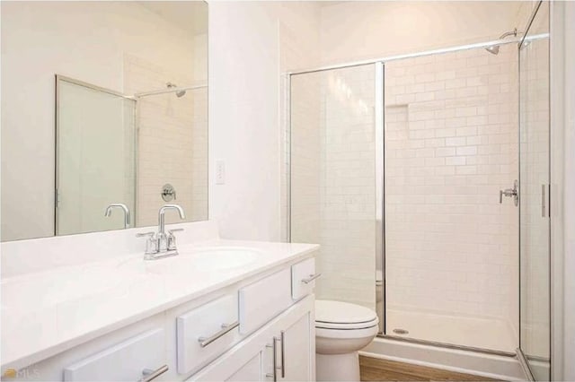 1648 Florence Run NW, Atlanta, GA 30318 - bathroom featuring a shower stall and vanity