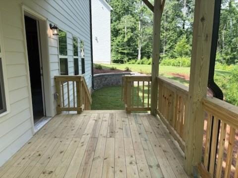 30 Riverrock Trl, Dallas, GA 30157 - view of wooden deck