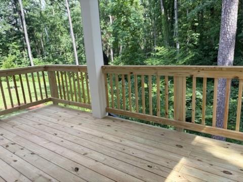 30 Riverrock Trl, Dallas, GA 30157 - view of wooden deck