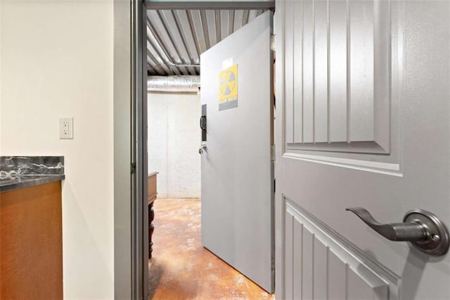 274 Ramey Rd, Westminster, SC 29693 - corridor featuring finished concrete floors