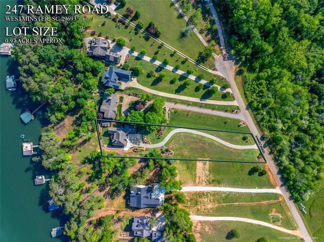 274 Ramey Rd, Westminster, SC 29693 - bird's eye view