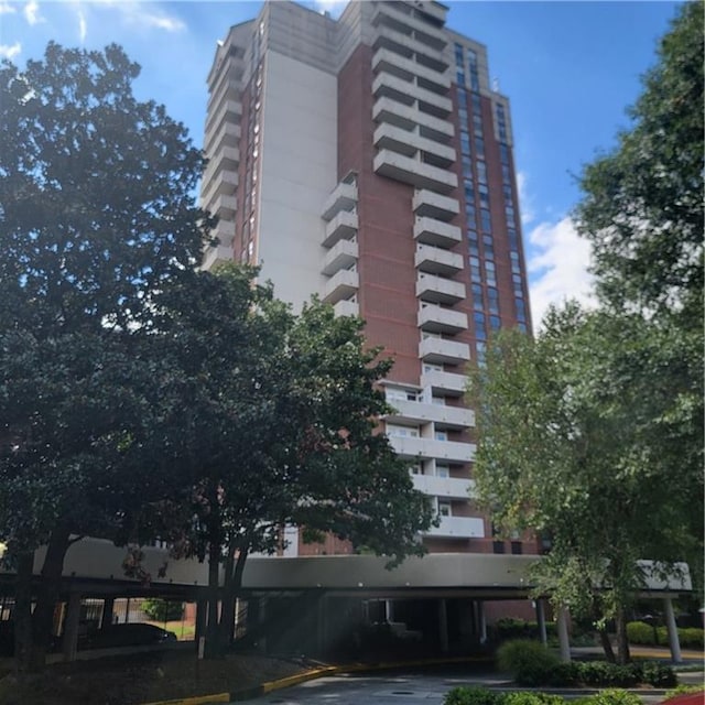 view of property