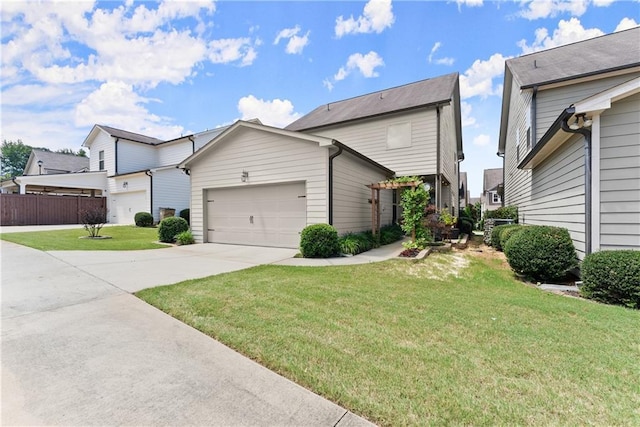 6021 Harbour Mist Dr, Flowery Branch, GA 30542 - view of front facade featuring driveway and a garage
