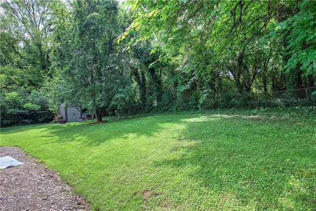 214 Iron St NW, Rome, GA 30165 - view of yard featuring a forest view