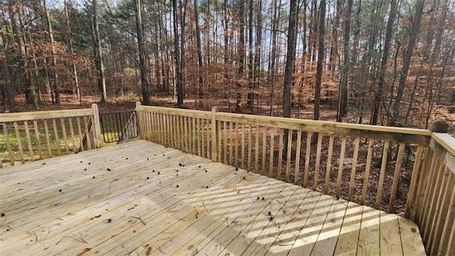 view of deck