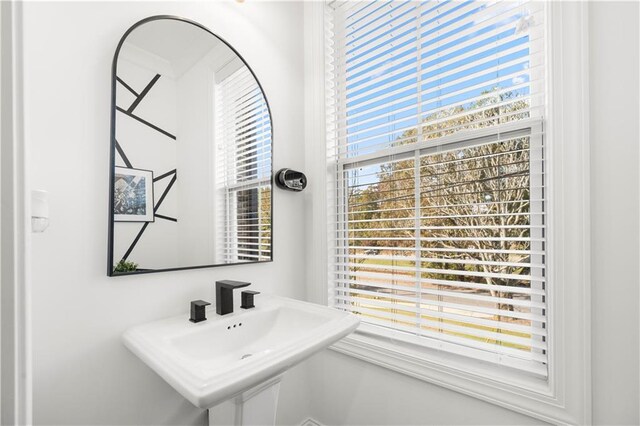 bathroom featuring sink