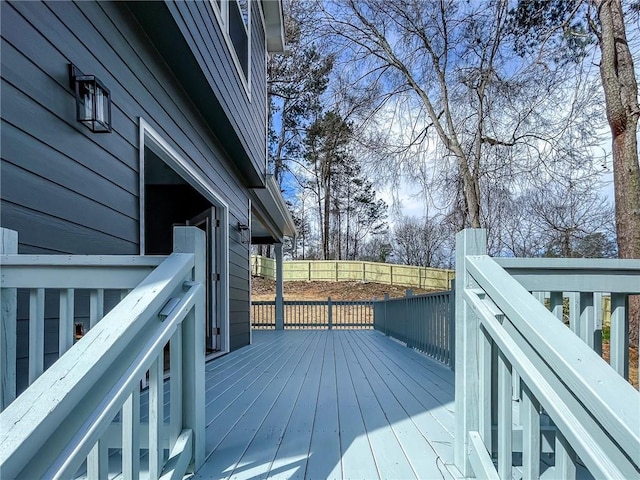 113 Miller Rd, Stockbridge, GA 30281 - view of wooden terrace