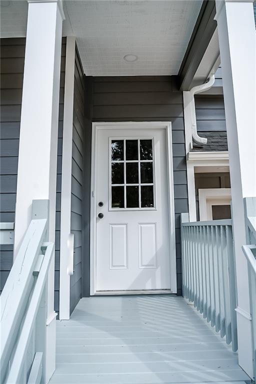 view of entrance to property