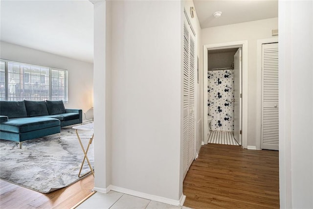 1705 Monroe Dr NE Unit E3, Atlanta, GA 30324 - corridor with wood finished floors