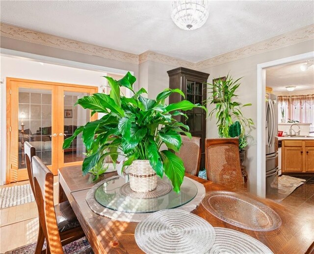 4014 Ivy Trace Ln, Ellenwood, GA 30294 - dining space featuring french doors