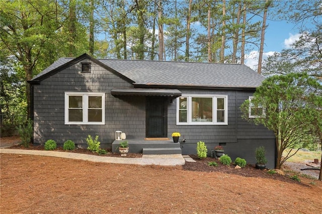 view of ranch-style home