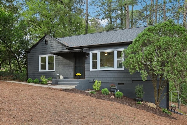 view of ranch-style house