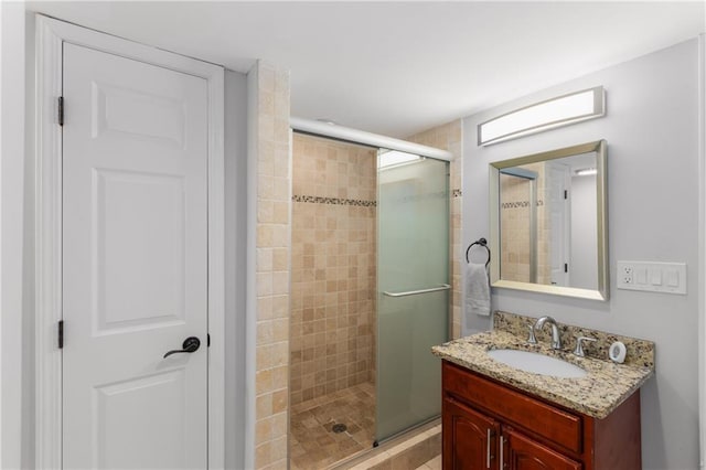 3307 Pointe Bleue Ct, Decatur, GA 30034 - full bathroom with a shower stall and vanity