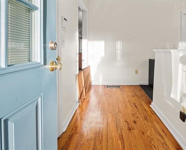1729 Norden Rd, Riverdale, GA 30296 - interior space featuring baseboards, visible vents, and light wood-style floors