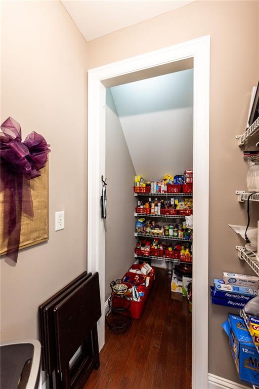 view of pantry