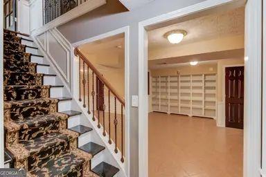 view of stairs
