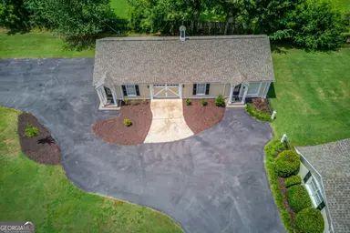 drone / aerial view