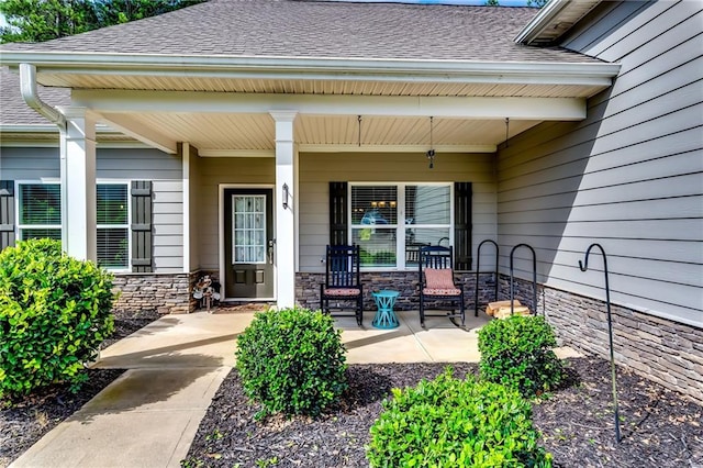 1412 Chapman Cir, Monroe, GA 30656 - view of covered porch