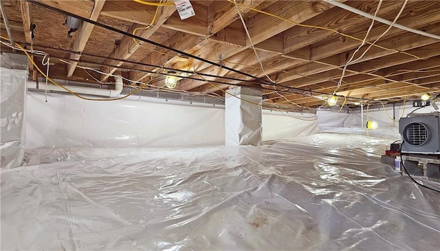 5415 Keithwood Dr, Cumming, GA 30040 - below grade area with crawl space