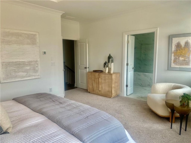 707 Dodd Ln N Unit 164, Buford, GA 30518 - carpeted bedroom featuring connected bathroom