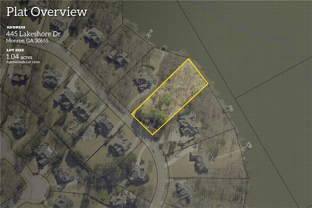 445 Lakeshore Dr, Monroe GA, 30655 land for sale