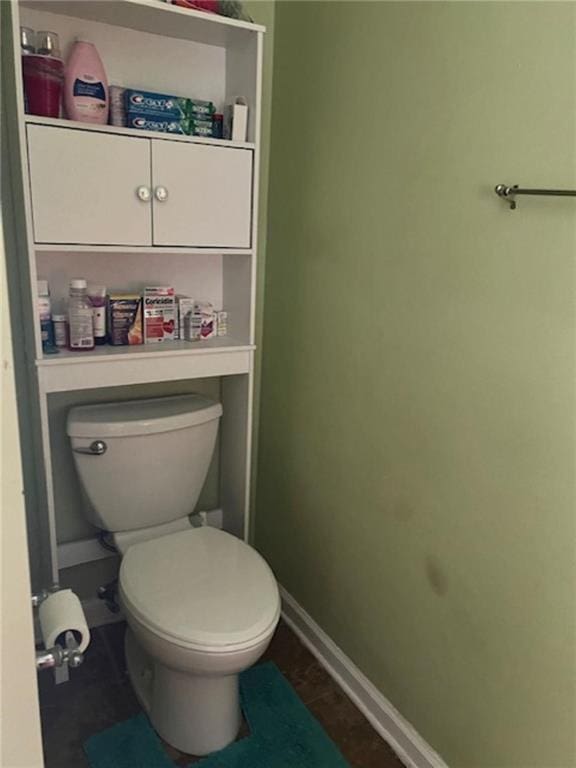 bathroom with toilet