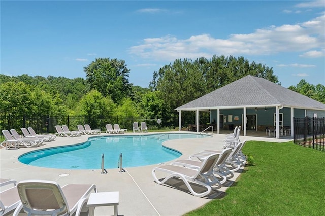 81 Birch River Pointe, Dallas, GA 30132 - community pool featuring a patio area