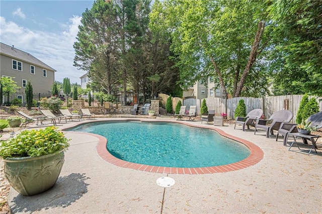 113 Gold Bridge Xing, Canton, GA 30114 - view of pool featuring a patio
