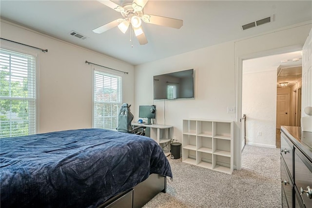 113 Gold Bridge Xing, Canton, GA 30114 - bedroom featuring carpet floors and ceiling fan