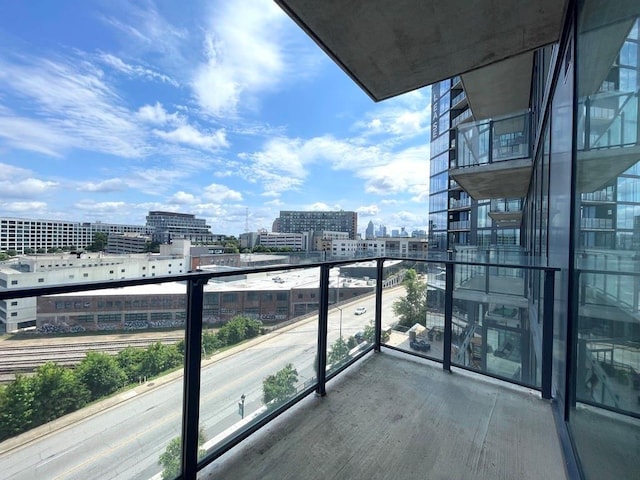 788 W Marietta St NW Unit 512, Atlanta, GA 30318 - balcony featuring a view of city