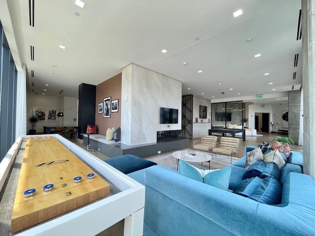 788 W Marietta St NW Unit 512, Atlanta, GA 30318 - living room with recessed lighting