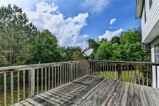 view of deck