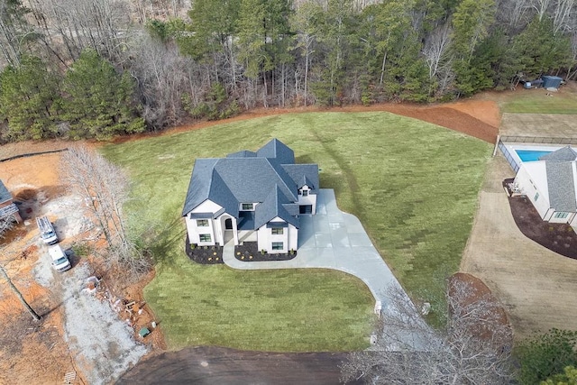 aerial view