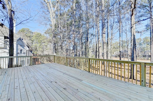 view of deck
