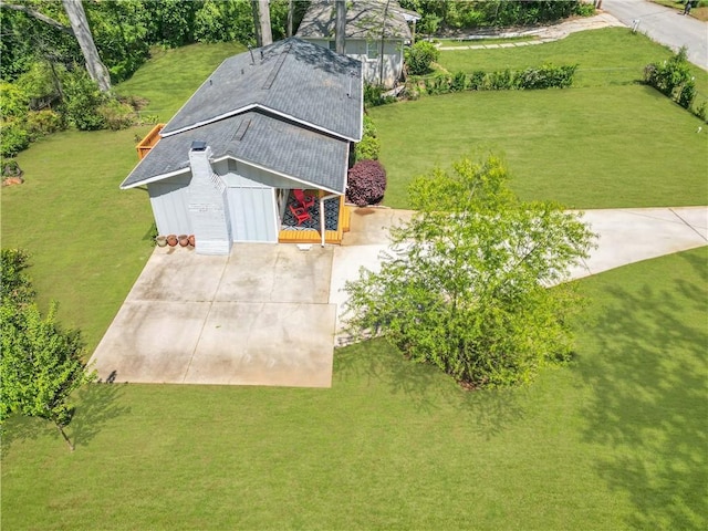 aerial view