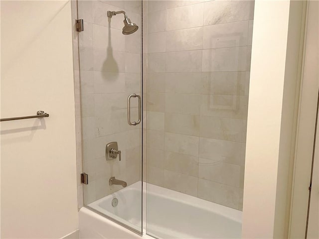 3630 Peachtree Rd NE Unit 2305, Atlanta, GA 30326 - bathroom with bath / shower combo with glass door