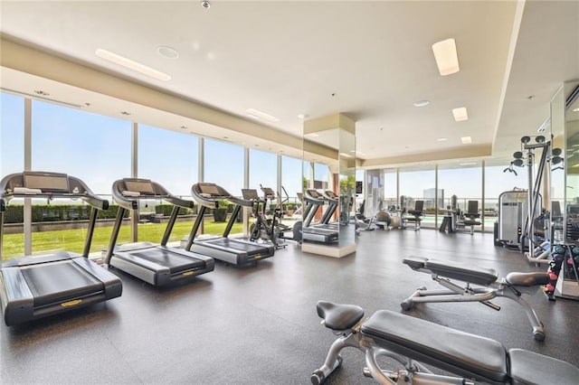 3630 Peachtree Rd NE Unit 2305, Atlanta, GA 30326 - view of exercise room