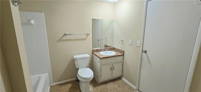 5595 Marbut Rd, Lithonia, GA 30058 - full bathroom featuring vanity and shower / washtub combination