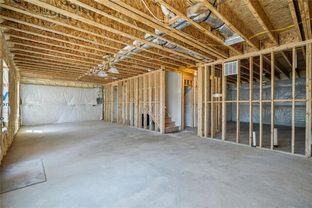164 Long Leaf St, Dawsonville, GA 30534 - below grade area with visible vents