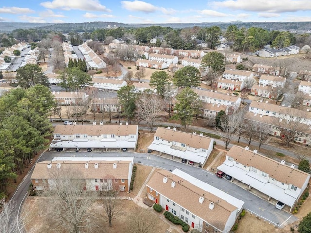 birds eye view of property featuring a residential view