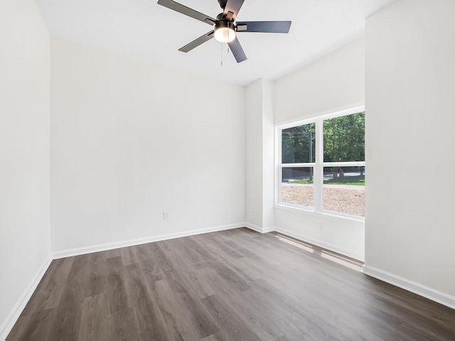 3100 Mount Gilead Rd SW, Atlanta, GA 30311 - empty room featuring wood finished floors and ceiling fan