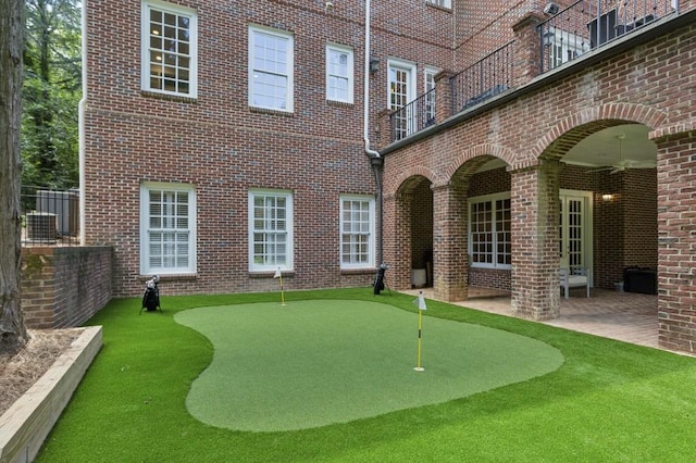 2671 Bohler Rd NW, Atlanta, GA 30327 - view of community with a putting green and a patio
