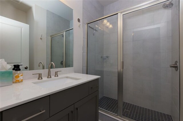451 Burton Dr Unit 32, Alpharetta, GA 30009 - bathroom with a stall shower and vanity