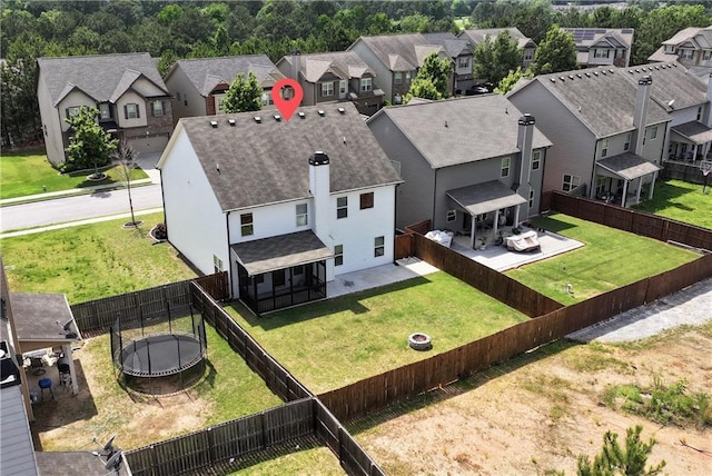4171 Towncastle Ln, Buford, GA 30518 - aerial view of residential area