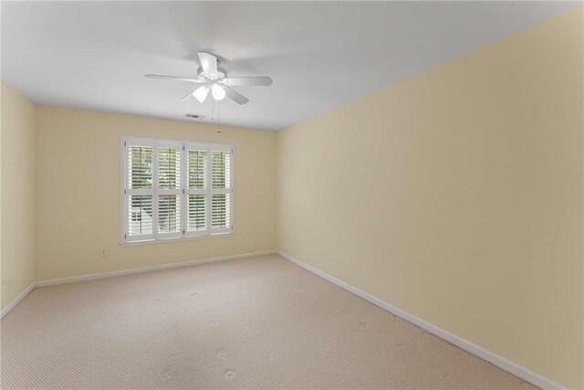 2026 Cresthaven Walk, Woodstock, GA 30189 - carpeted empty room with ceiling fan and baseboards