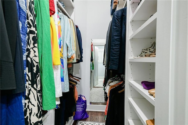787 Mckendree Lake Way, Lawrenceville, GA 30043 - spacious closet with wood finished floors