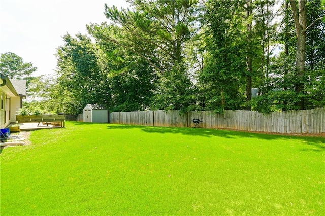 787 Mckendree Lake Way, Lawrenceville, GA 30043 - fenced backyard featuring a storage shed
