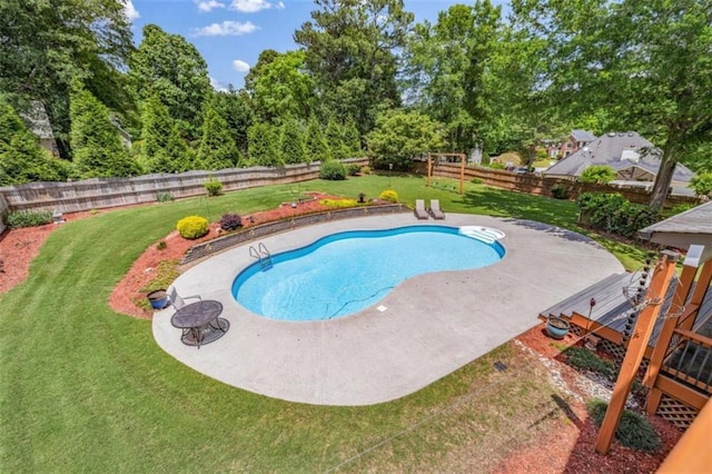 65 Millennial Ct, Lawrenceville, GA 30045 - view of swimming pool with a patio
